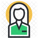 Female Avatar Manager Icon