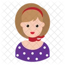 Female Girl Avatar Icon