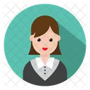 Female Avatar Lady Icon