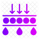 Filtration Osmosis Membrane Icon