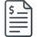 Finance Invoice Payment Icon