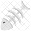 Fishbone Fish Skeleton Fish Anatomy Icon