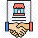 Franchise Agreement Franchise Contract Icon