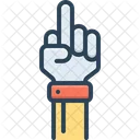 Fucked Hand Provocation Symbol