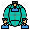 Globales Team  Symbol