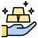 Gold Bar  Icon