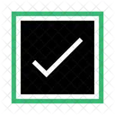 Green check mark button  Icon