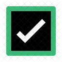 Green check mark button  Icon