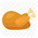 Roasted Chicken Grilled Icon