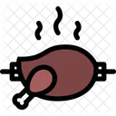 Grilled Chicken Food Icon