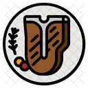 Grilled Meat  Icon