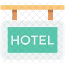 Hanging Board Hotel Icon