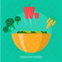 Healthy Food Vegetables Icon