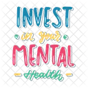 Invest in your mental health  Icon