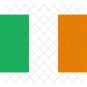 Ireland Flag World Icon