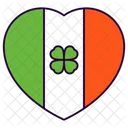 Ireland Ireland Flag Clover Icon