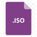 Iso File Format Icon