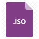 Iso File Format Icon