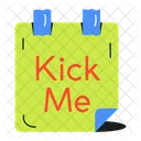 Kick Me  Icon