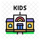 Kindergarten Child Fun Icon