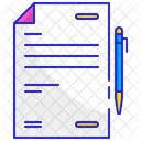 Letter Job Cv Icon