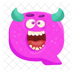 Letter Q Monster  Icon