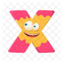 Funny X Monster Icon