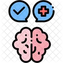 Mental Health Brain Medical Icon