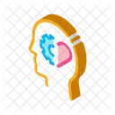 Human Brain Settings Icon