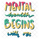 Mental health begins with me  Icon