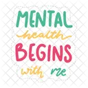 Mental health begins with me  Icon