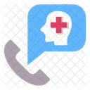 Mental Health Helpline Mental Support Icon