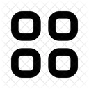 Menu Dashboard Square Icon