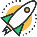 Missile Rocket Launch Icon