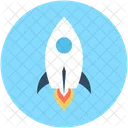 Missile Rocket Spacecraft Icon