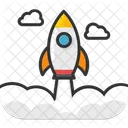 Missile Rocket Spacecraft Icon