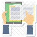 Mobile Learning  Icon