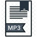 Mp 3 Document File Icon