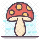 Mushroom Oyster Mushroom Fungi Icon