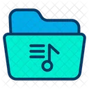 Music File File Folder Icon