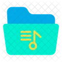 Music File File Folder Icon