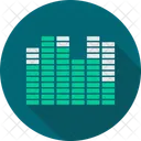 Music Levels Audio Equalizer Icon