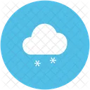 Nieve Caida Nube Icono