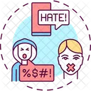 Obscene Hate Speech Symbol