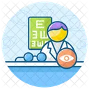 Opthamologist Eye Doctor Eye Surgeon Icon