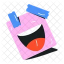 Prank Note  Icon