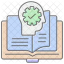 Reading Skills Lineal Color Icon Icono