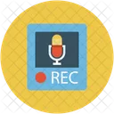 Record Audio Mic Icon