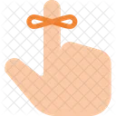 Reminder Finger Bow Icon