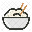 Rice Grain Bowl Icon